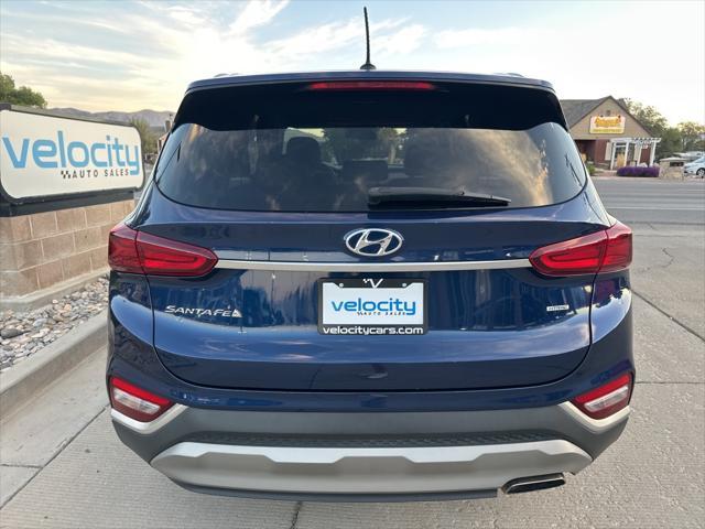 used 2020 Hyundai Santa Fe car, priced at $18,995