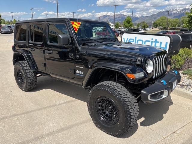 used 2023 Jeep Wrangler 4xe car, priced at $33,999