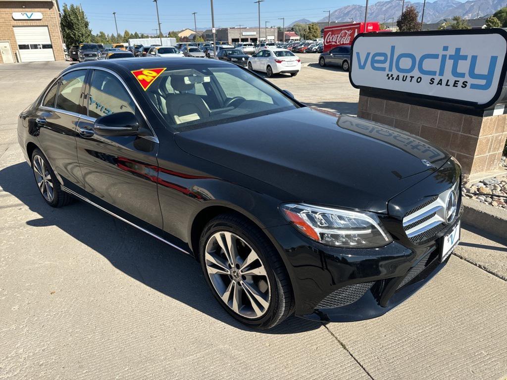 used 2020 Mercedes-Benz C-Class car, priced at $21,995