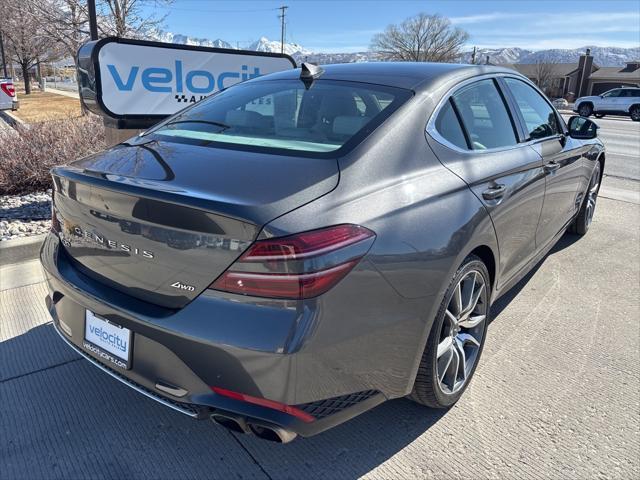 used 2023 Genesis G70 car, priced at $25,995