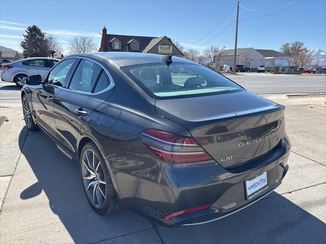 used 2023 Genesis G70 car, priced at $25,995