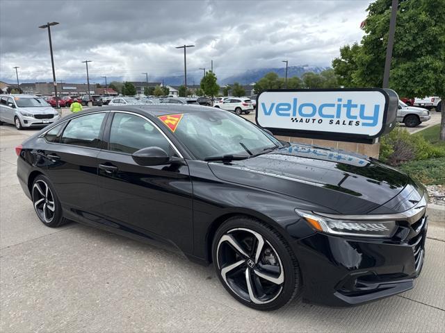 used 2021 Honda Accord car, priced at $22,995