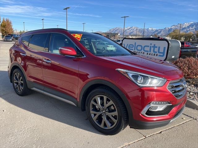 used 2018 Hyundai Santa Fe Sport car, priced at $20,995