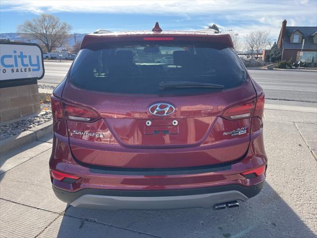 used 2018 Hyundai Santa Fe Sport car, priced at $20,995