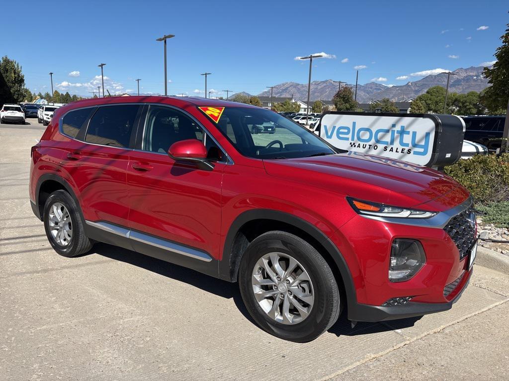 used 2020 Hyundai Santa Fe car, priced at $19,995