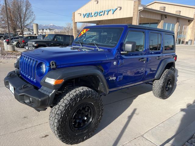 used 2019 Jeep Wrangler Unlimited car, priced at $28,999