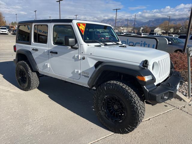 used 2020 Jeep Wrangler Unlimited car, priced at $35,999