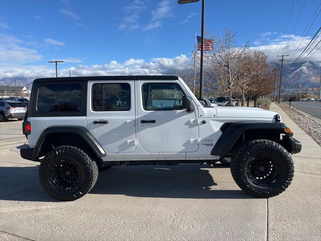 used 2020 Jeep Wrangler Unlimited car, priced at $35,999