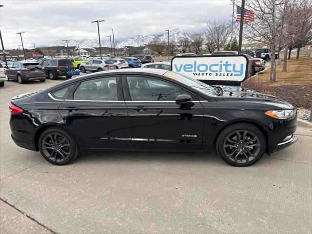 used 2018 Ford Fusion Hybrid car, priced at $14,995