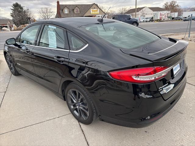 used 2018 Ford Fusion Hybrid car, priced at $14,995