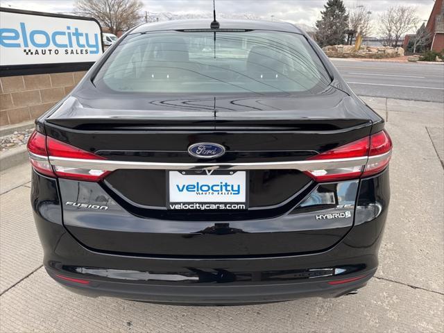 used 2018 Ford Fusion Hybrid car, priced at $14,995