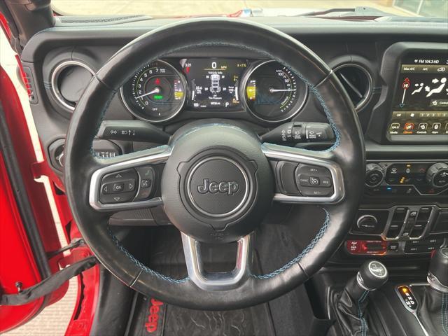 used 2021 Jeep Wrangler Unlimited 4xe car, priced at $36,995