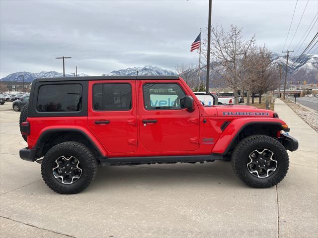 used 2021 Jeep Wrangler Unlimited 4xe car, priced at $36,995