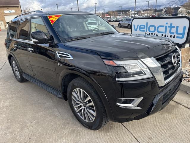 used 2021 Nissan Armada car, priced at $27,995