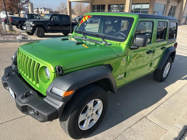 used 2019 Jeep Wrangler Unlimited car, priced at $31,995