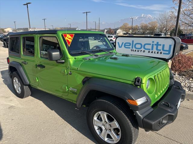 used 2019 Jeep Wrangler Unlimited car, priced at $28,995