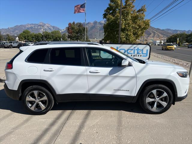 used 2021 Jeep Cherokee car, priced at $16,995