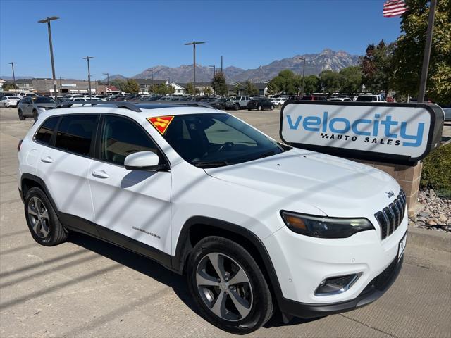 used 2021 Jeep Cherokee car, priced at $18,995