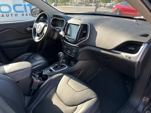 used 2017 Jeep Cherokee car, priced at $16,995
