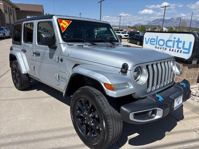 used 2023 Jeep Wrangler 4xe car, priced at $27,995