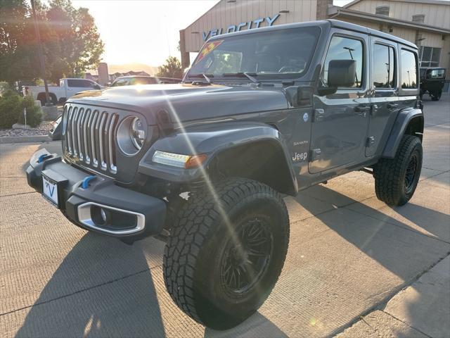 used 2023 Jeep Wrangler 4xe car, priced at $33,999