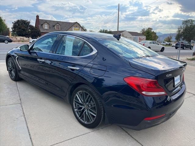 used 2019 Genesis G70 car, priced at $20,995