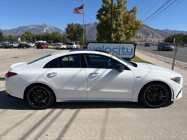 used 2023 Mercedes-Benz AMG CLA 35 car, priced at $38,995