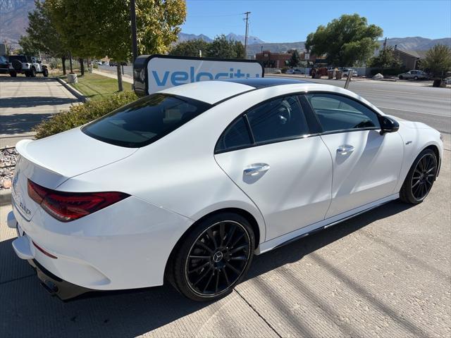 used 2023 Mercedes-Benz AMG CLA 35 car, priced at $38,995