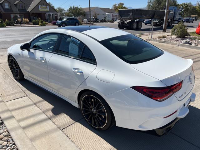 used 2023 Mercedes-Benz AMG CLA 35 car, priced at $38,995