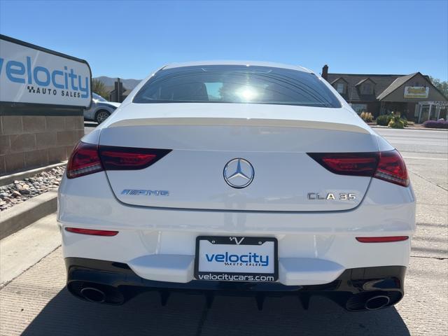 used 2023 Mercedes-Benz AMG CLA 35 car, priced at $38,995