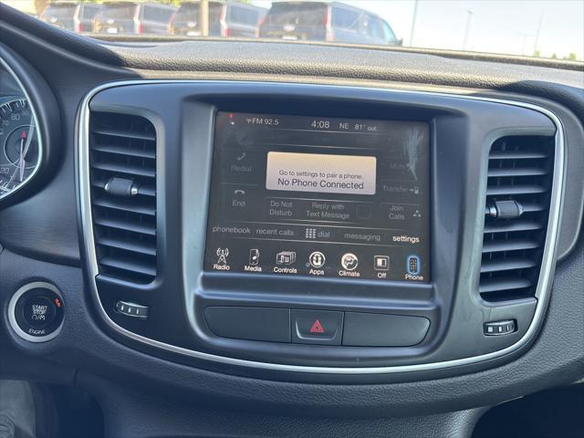 used 2016 Chrysler 200 car, priced at $14,995