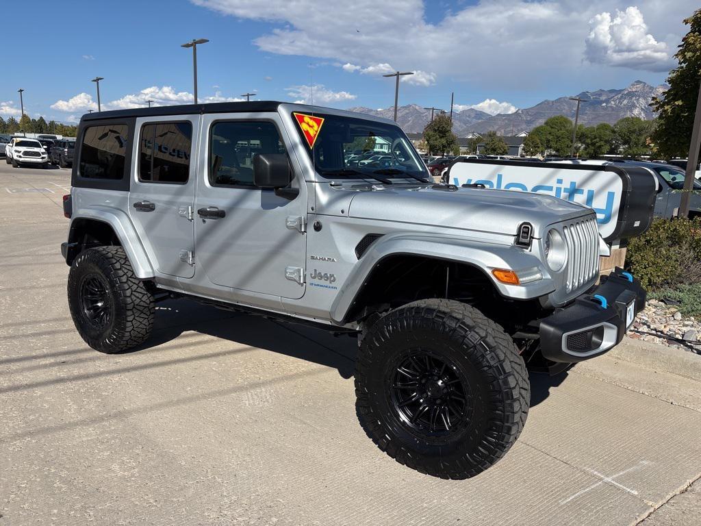 used 2023 Jeep Wrangler 4xe car, priced at $33,999