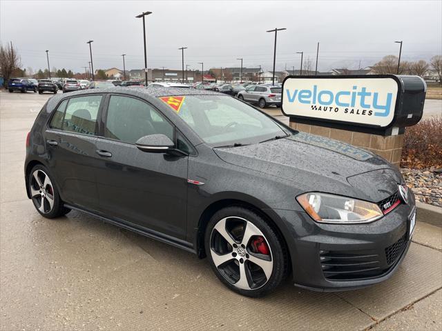 used 2017 Volkswagen Golf GTI car, priced at $16,995