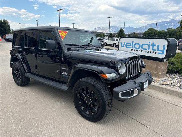 used 2021 Jeep Wrangler Unlimited car, priced at $32,995