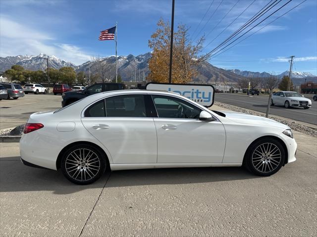 used 2023 Mercedes-Benz C-Class car, priced at $39,995