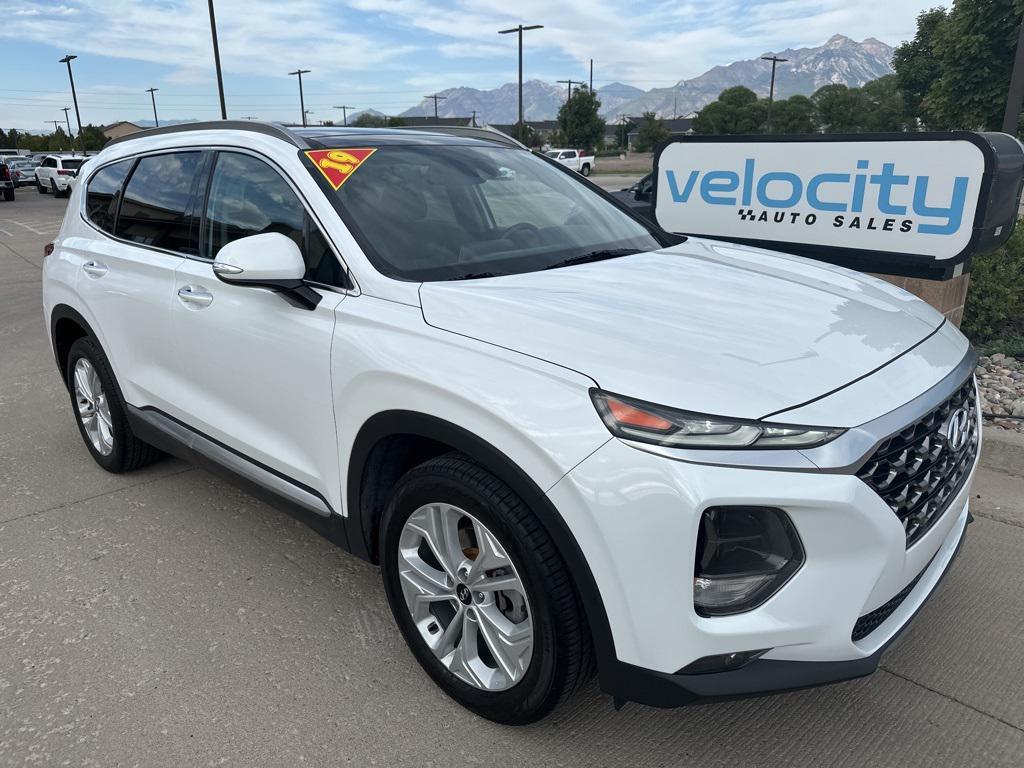 used 2019 Hyundai Santa Fe car, priced at $15,995