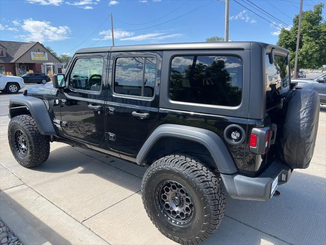 used 2020 Jeep Wrangler Unlimited car, priced at $31,999