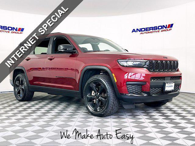 used 2021 Jeep Grand Cherokee L car, priced at $28,250