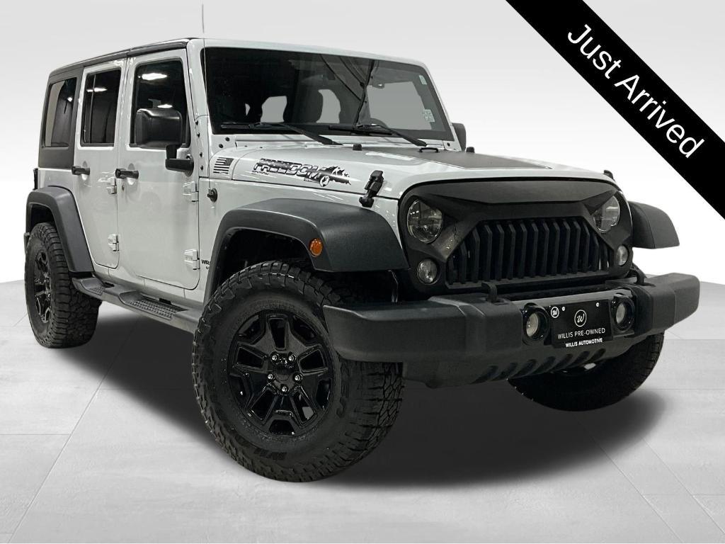 used 2017 Jeep Wrangler Unlimited car, priced at $19,600