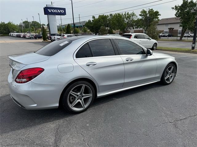 used 2018 Mercedes-Benz C-Class car, priced at $21,490