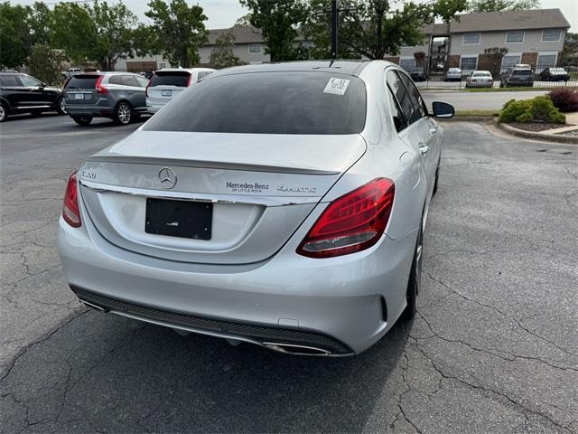 used 2018 Mercedes-Benz C-Class car, priced at $21,490