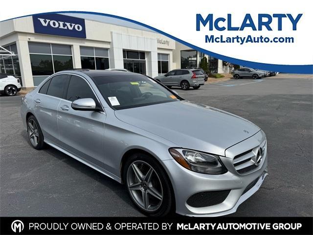used 2018 Mercedes-Benz C-Class car, priced at $21,490