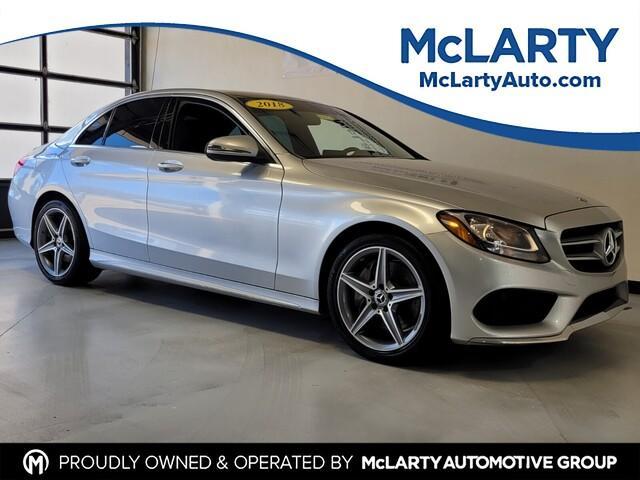 used 2018 Mercedes-Benz C-Class car, priced at $20,490