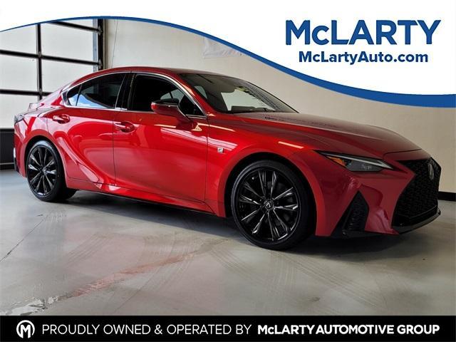 used 2021 Lexus IS 350 car, priced at $42,390