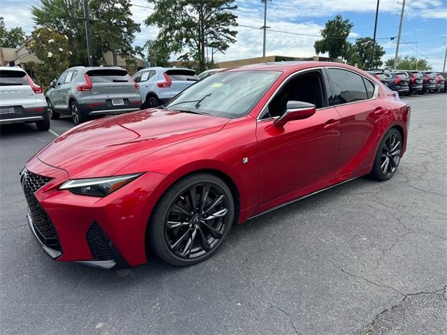 used 2021 Lexus IS 350 car, priced at $42,790