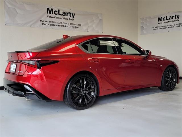 used 2021 Lexus IS 350 car, priced at $42,390