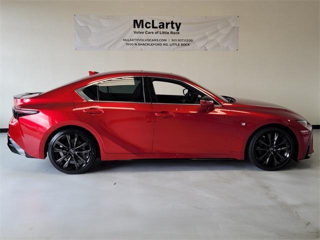 used 2021 Lexus IS 350 car, priced at $42,390