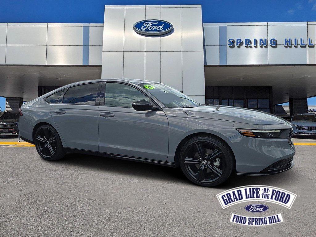 used 2024 Honda Accord Hybrid car, priced at $30,989