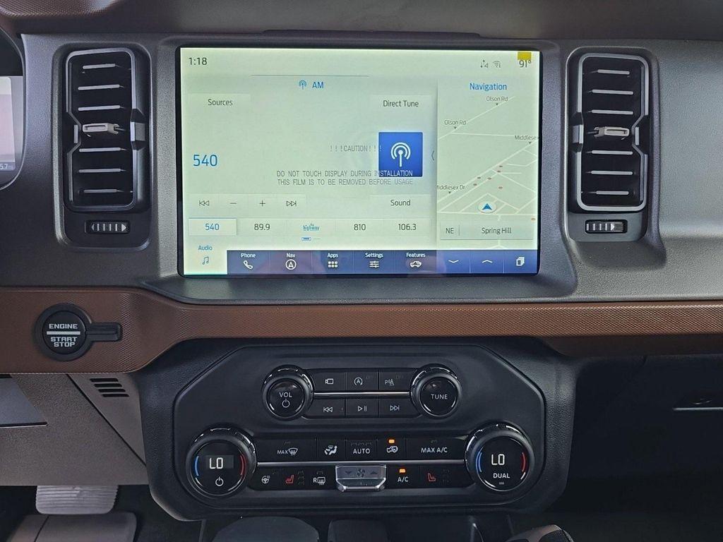 new 2024 Ford Bronco car, priced at $47,995