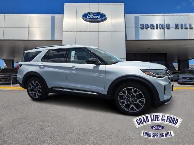 new 2025 Ford Explorer car, priced at $55,782